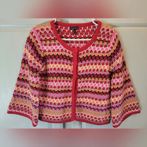 Madison Crochet Wide Sleeve Sweater